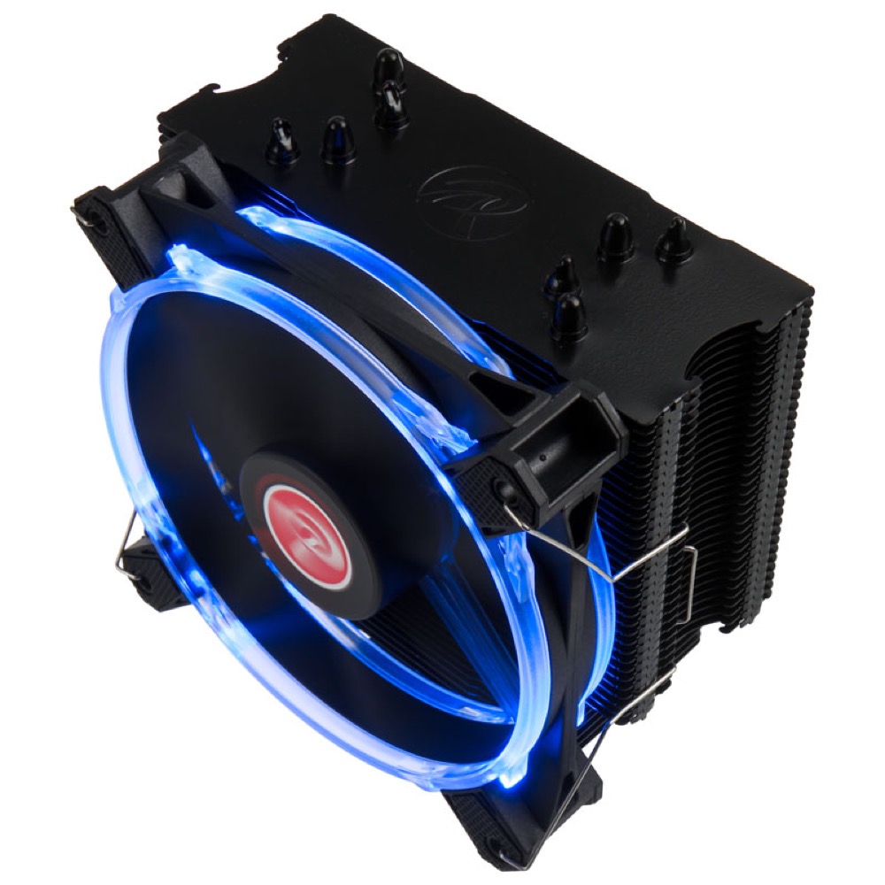 Raijintek Leto CPU Cooler - Black - RGB-LED - 120mm