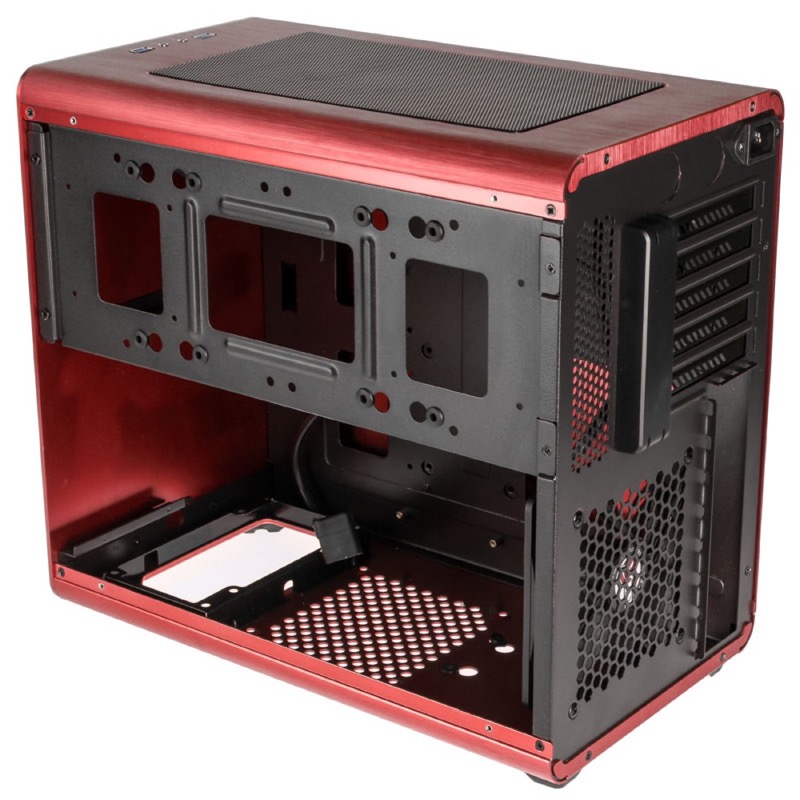 Raijintek STYX Micro-ATX Case - Red - Window