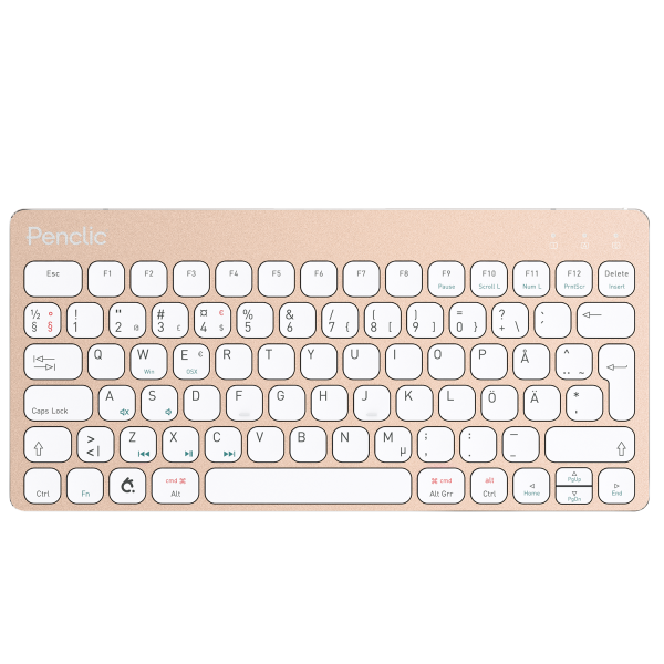 Penclic Mini Keyboard KB3 Se/Fi - Gold