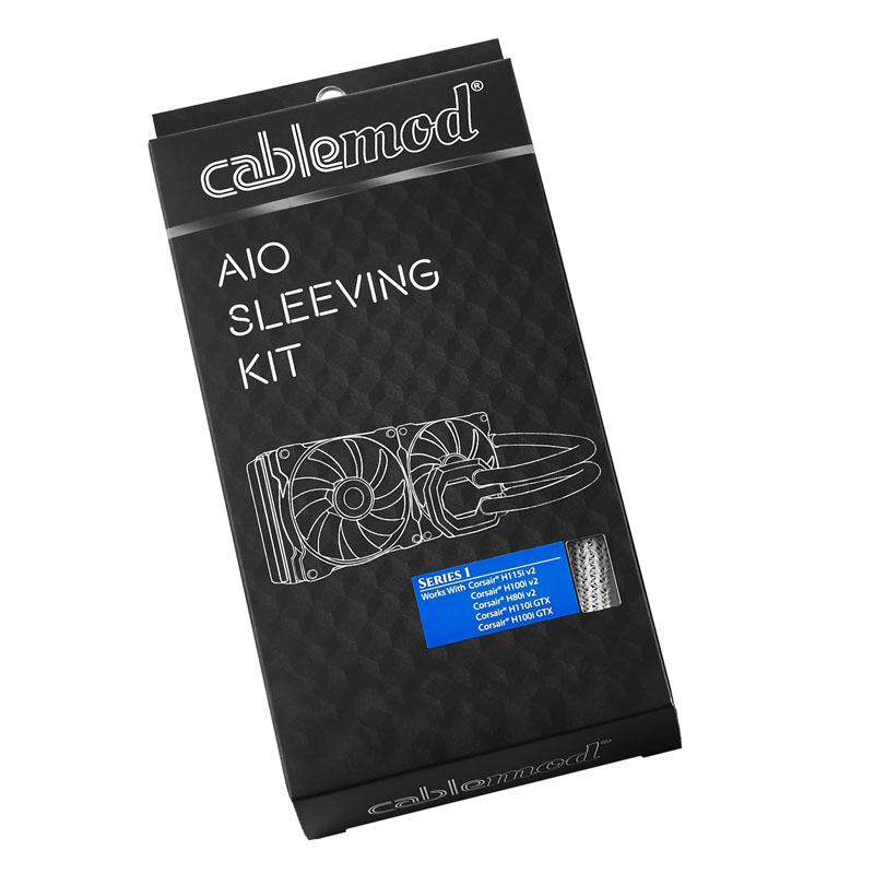CableMod AIO Sleeving Kit Series 1 Corsair Hydro Gen 2 - white