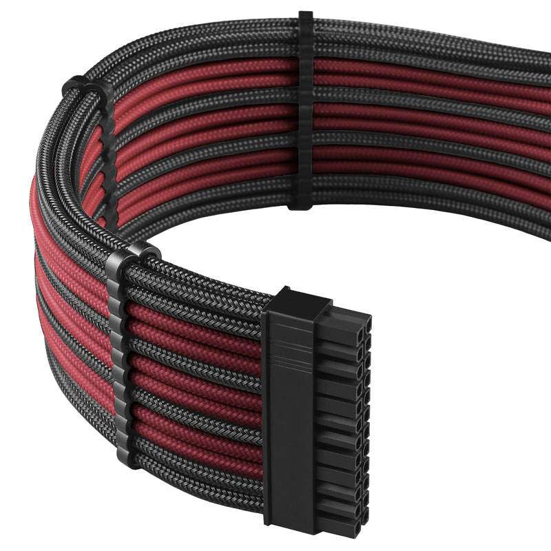 CableMod PRO ModMesh Cable Extension Kit - black/blood red