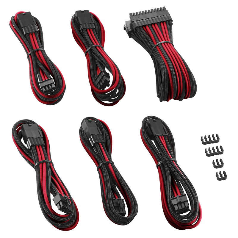 CableMod PRO ModMesh Cable Extension Kit - black/red