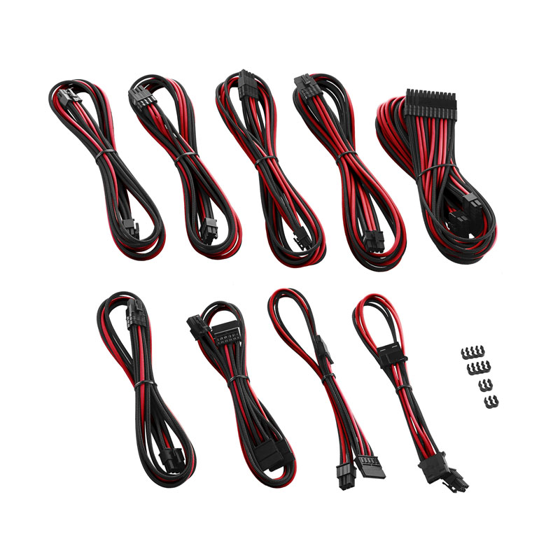 CableMod PRO ModMesh RT-Series ASUS ROG / Seasonic Cable Kits - black/red