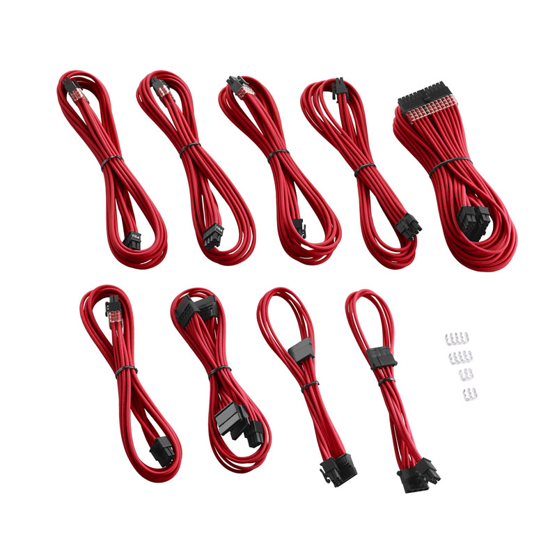 CableMod PRO ModMesh RT-Series ASUS ROG / Seasonic Cable Kits - red
