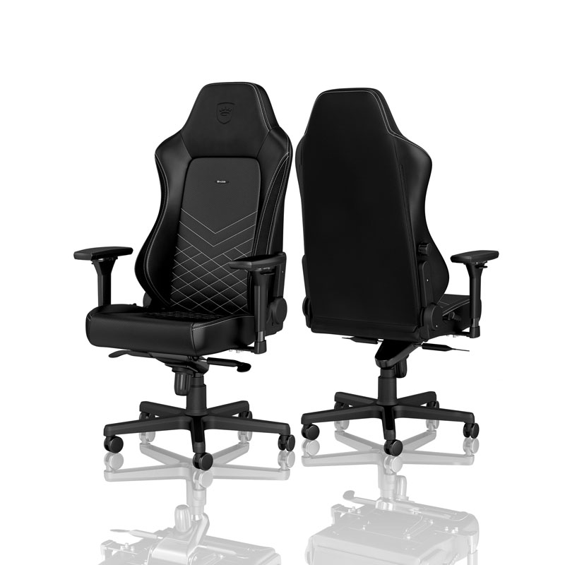 noblechairs HERO Black/Platinum-White